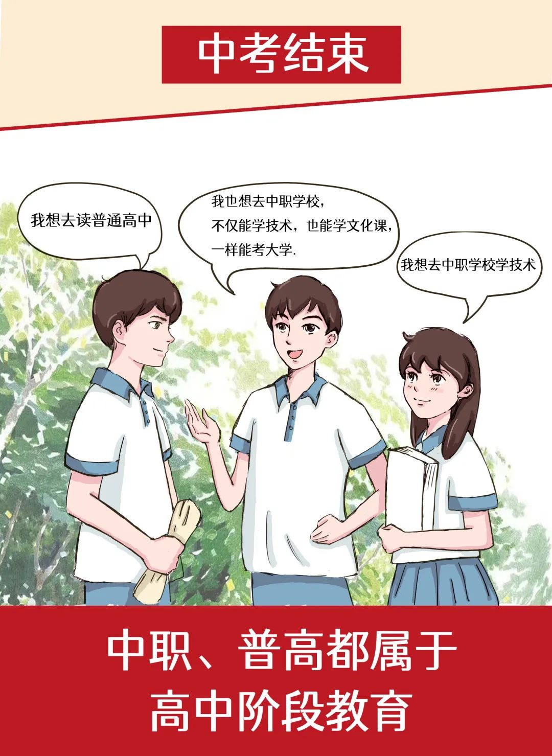 不同的选择、同样的精彩！